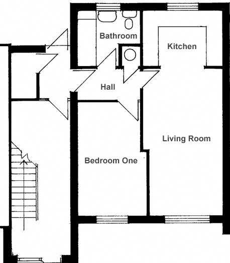 floorPlanPerrinPlaceOneBeds